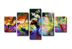 Nieuw * 5 Luik van Canvas * Abstract Vlinder 80x160cm, Ophalen of Verzenden