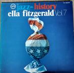 Ella Fitzgerald LP - Jazz History volume 7 2LP, 1960 tot 1980, Gebruikt, Ophalen of Verzenden, 12 inch