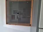Vitrinekastje met glazen deurtjes, Huis en Inrichting, Kasten | Vitrinekasten, Ophalen, Glas, 50 tot 100 cm, Minder dan 25 cm