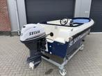 Nette Topcraft 484 Grande Sloep incl. Selva 40PK 4-takt, Watersport en Boten, Gebruikt, 30 tot 50 pk, 3 tot 6 meter, Buitenboordmotor