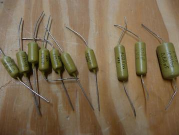Mustard capacitors SLP set Marshall vintage Philips & Bianci beschikbaar voor biedingen