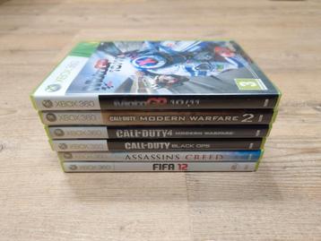 6 games - XBOX 360 beschikbaar voor biedingen