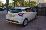 Nissan Micra 1.0 IG-T Acenta | Prijs rijklaar incl 12 mnd ga, 12 maanden, Stof, Gebruikt, Wit