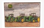 Metalen bord John Deere 20x30 cm, Ophalen of Verzenden, Nieuw