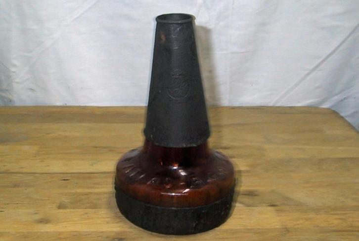 Zeer oude glazen schoenmakers lijmpot, Antiek en Kunst, Antiek | Gereedschap en Instrumenten, Ophalen of Verzenden