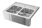 IKEA Bredsjön dubbele Spoelbak - RVS +  lade onderkast NIEUW, Ophalen, Wit, Nieuw, 50 tot 100 cm