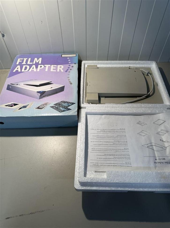 Fotonegatievenscanner - Epson Film Adapter Photo Negatives S, Computers en Software, Scanners, Zo goed als nieuw, Fotoscanner