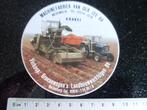 sticker van der Zee medemblik Groenewegen's werktuigen, Verzamelen, Verzenden, Zo goed als nieuw, Bedrijf of Vereniging