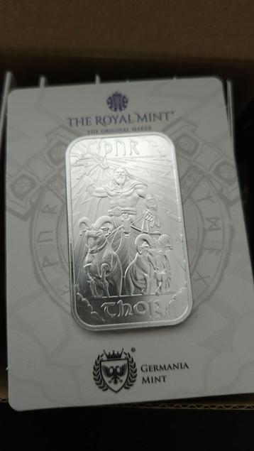 1 oz Thor zilverbar beschikbaar voor biedingen