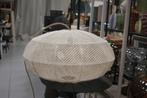 Ovale open hanglamp Makassar creme Light & Living stof
