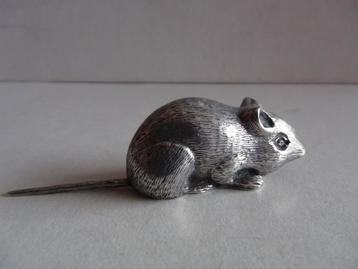 Miniatuur zilver EL8 muis zilveren miniaturen