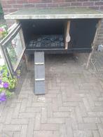 Konijnenhok, voor handige baas, heeft opknapbeurt nodig, Dieren en Toebehoren, Knaagdieren en Konijnen | Hokken en Kooien, Ophalen