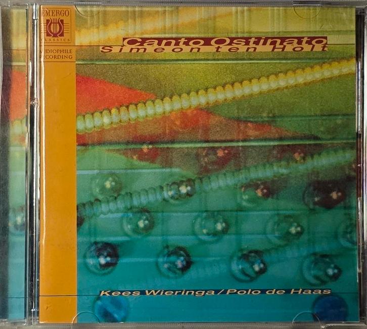 Canto Ostinato - Simeon ten Holt (CD), Cd's en Dvd's, Cd's | Klassiek, Zo goed als nieuw, Kamermuziek, Modernisme tot heden, Ophalen of Verzenden
