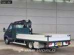 Iveco Daily 40C18 3.0L Kraanwagen Open Laadbak Hyya 017T 132, Auto's, Euro 5, Stof, Gebruikt, 4 cilinders