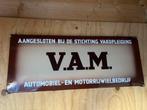 Vintage VAM Emaille Reclamebord 60X24, Computers en Software, Ophalen, Server, DDR, Gebruikt