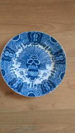 Blauw bord, Makkum, Antiek en Kunst, Antiek | Wandborden en Tegels, Ophalen of Verzenden