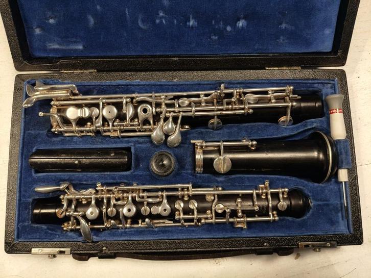 Hobo Rigoutat- professioneel, Muziek en Instrumenten, Blaasinstrumenten | Hobo's, Gebruikt, Met koffer, Ophalen