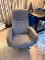 Relax fauteuil Gelderland Grijze stof, Huis en Inrichting, Fauteuils, Ophalen, Relax, Gebruikt, 75 tot 100 cm