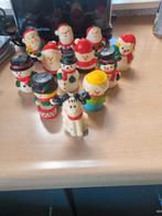 Vintage Kerstkaarsen 12 stuks, Huis en Inrichting, Overige materialen, Gebruikt, Rood, Ophalen of Verzenden