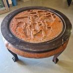 Chinees hand gesneden houten tafel, Antiek en Kunst, Ophalen