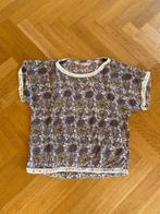 Wijd shirt met bloemenprint Didi van viscose, Maat 38/40 (M), Geel, Didi, Ophalen of Verzenden