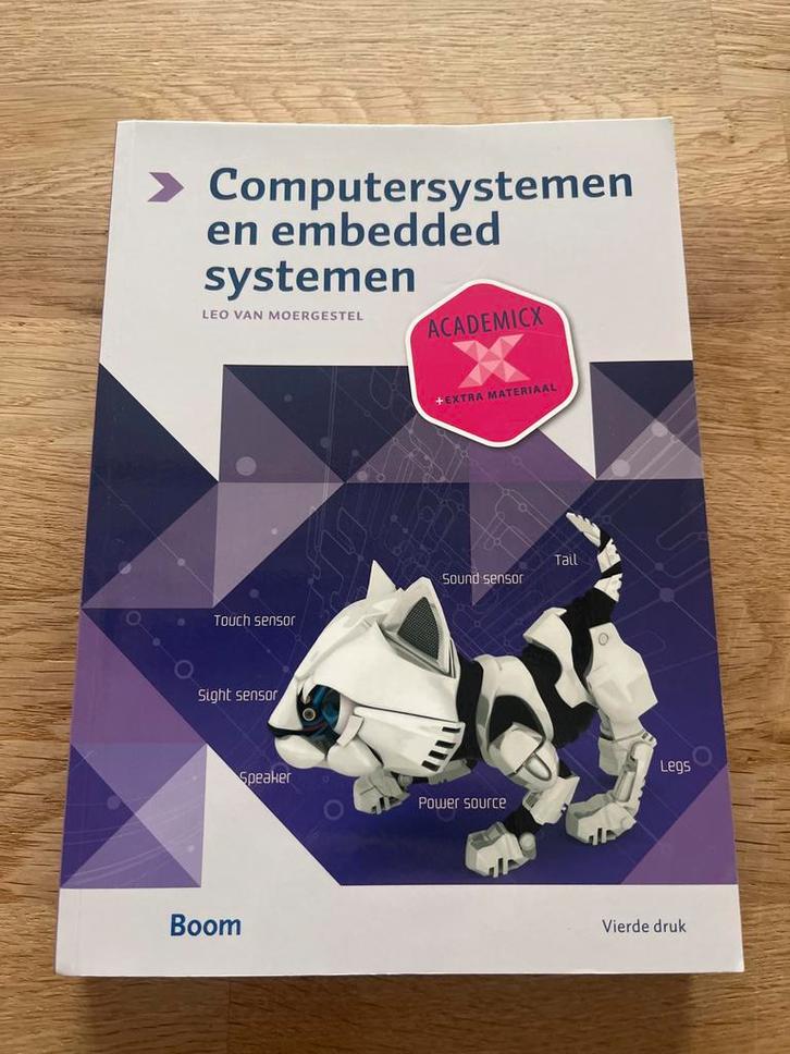 Computersystemen en embedded systemen - Leerboek, Boeken, Informatica en Computer, Zo goed als nieuw, Besturingssystemen, Ophalen of Verzenden