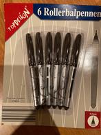 6 Topdesign roller balpennen balpoint nieuw, Ophalen of Verzenden, Zo goed als nieuw
