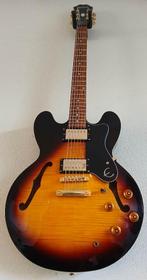 Epiphone Dot deluxe 2010 sunburst Es 335 model, Muziek en Instrumenten, Snaarinstrumenten | Gitaren | Elektrisch, Ophalen, Zo goed als nieuw
