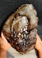 20 Kg Meester Elestiaal Citrien&Rookkwarts Krokodillenkwarts, Ophalen of Verzenden, Mineraal