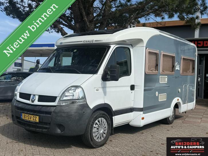 Knaus R06 Sun Ti Luxe & Degelijke camper, Caravans en Kamperen, Campers, Bedrijf, tot en met 4, Half-integraal, Knaus, Diesel