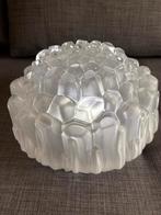 Vintage Massive opaline plafonniëre, Ophalen of Verzenden, Gebruikt, Glas, Vintage