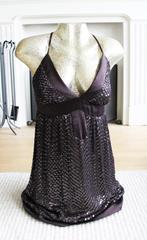 Single Dress Glitter Jurk (Maat 36) € 55,-