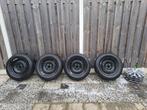 Winterbanden op stalen velg met TPMS sensoren, Ophalen of Verzenden, Gebruikt