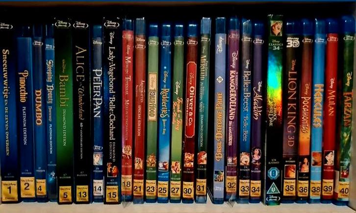Walt Disney Blu-ray classic, Cd's en Dvd's, Blu-ray, Zo goed als nieuw, Tekenfilms en Animatie, Ophalen of Verzenden