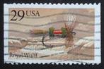 USA  Vliegvissen - Royal Wuiff, Postzegels en Munten, Postzegels | Amerika, Verzenden, Noord-Amerika