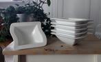 Witte porseleinen schaaltjes - domestic by mäser perfetto, Huis en Inrichting, Ophalen of Verzenden, Overige stijlen, Porselein