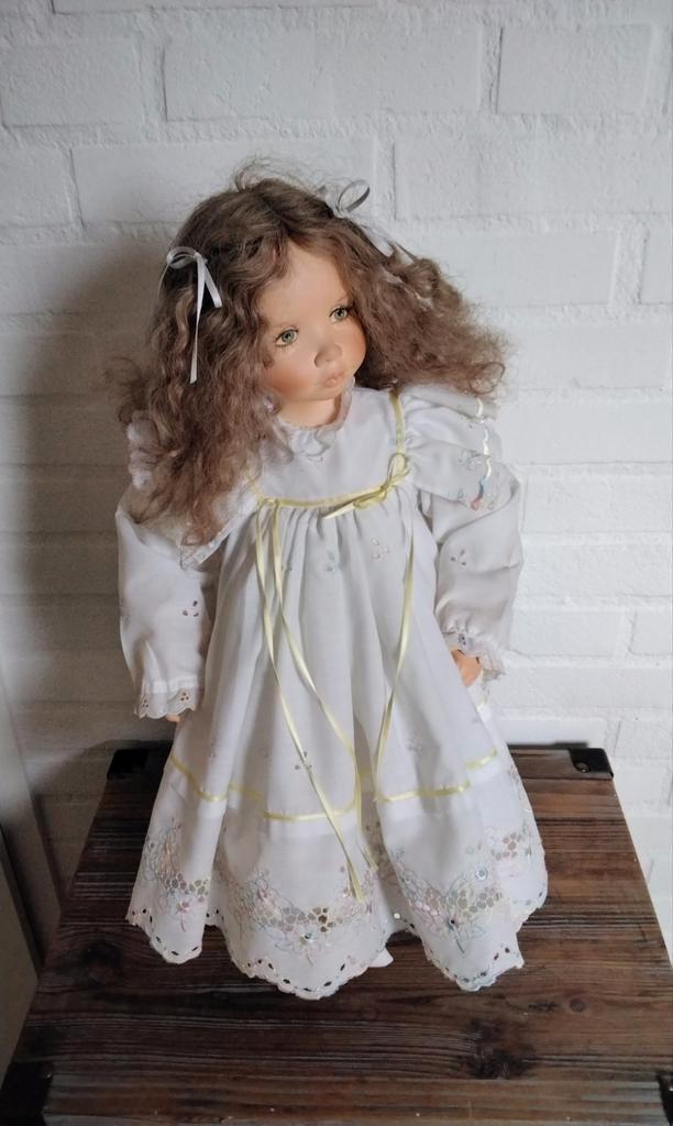 Unieke pop van Joke Grobben, UNIKAAT, Verzamelen, Poppen, Zo goed als nieuw, Pop, Ophalen of Verzenden