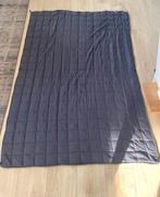 Zwaartedeken zand, Eenpersoons, Ophalen of Verzenden, Grijs, Deken of Dekbed