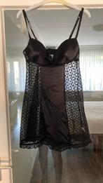 Zwarte slipdress maat M Hunkemöller, Kleding | Dames, Ondergoed en Lingerie, Ophalen of Verzenden, Zwart