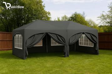 Easy up partytent 6x3 grijs beschikbaar voor biedingen