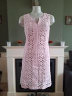Caroline Biss roze gevoerde kanten jurk 38 M, Verzenden, Maat 42/44 (L), Zo goed als nieuw, Knielengte