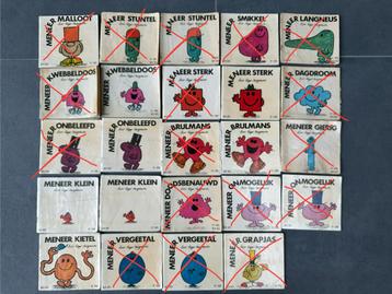 De meneer boekjes 10 stuks Roger Hargreaves meneertjes beschikbaar voor biedingen