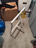 IKEA schraag - wit, Huis en Inrichting, Ophalen, Tafelpoot, Gebruikt, Minder dan 50 cm