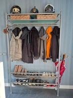 RVS kapstok met gehard melkglas, Huis en Inrichting, Woonaccessoires | Kapstokken, Overige materialen, Gebruikt, 200 cm of meer
