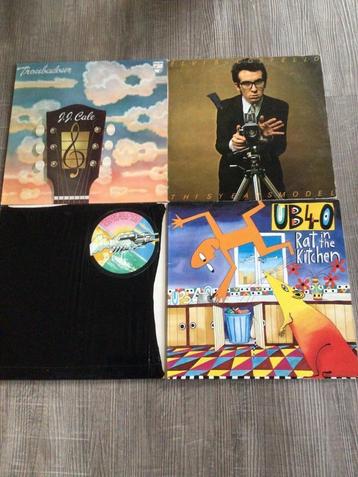 52 Pop/Rock  lps uit eigen verzameling beschikbaar voor biedingen