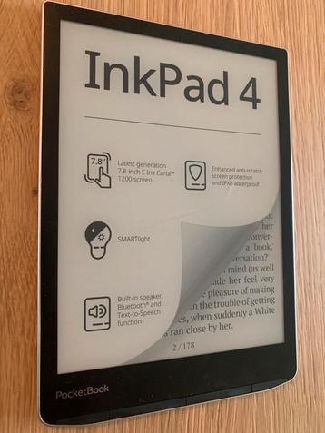 PocketBook InkPad 4 e-reader - gebruikt beschikbaar voor biedingen