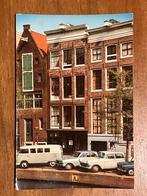 Amsterdam - Prinsengracht met Anne Frank huis. 1971., Ophalen of Verzenden, 1960 tot 1980, Gelopen, Noord-Holland