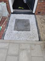 Antraciet tegel 60x60x5 cm, Tuin en Terras, Tegels en Klinkers, Ophalen, Zo goed als nieuw, Minder dan 5 m², Beton
