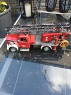 Mooie antieke blikken brandweerauto, Antiek en Kunst, Ophalen of Verzenden