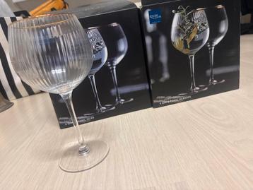 8 Lynby Glas Gin Tonic Glazen beschikbaar voor biedingen